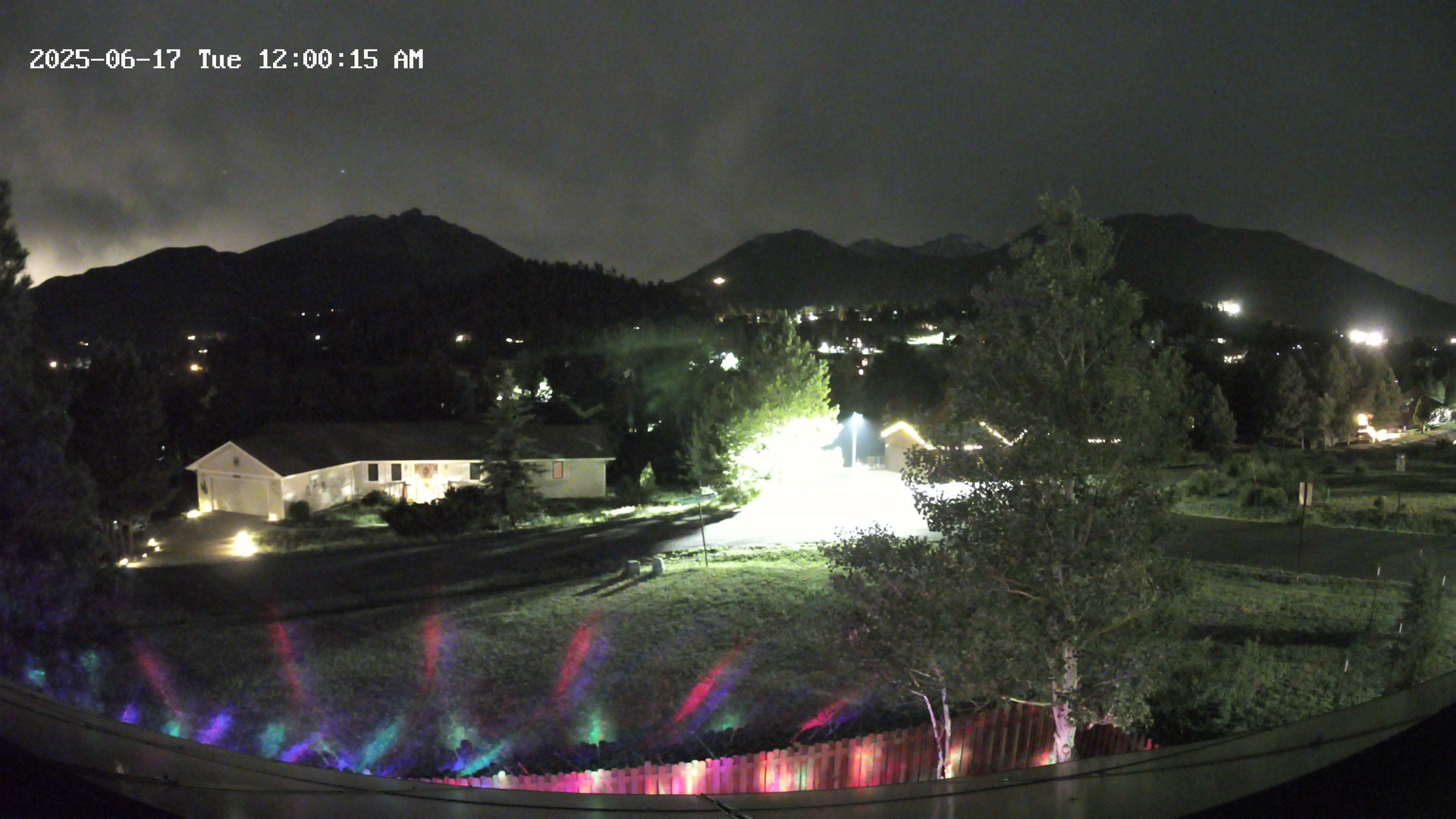 time-lapse frame, Estes Cam webcam