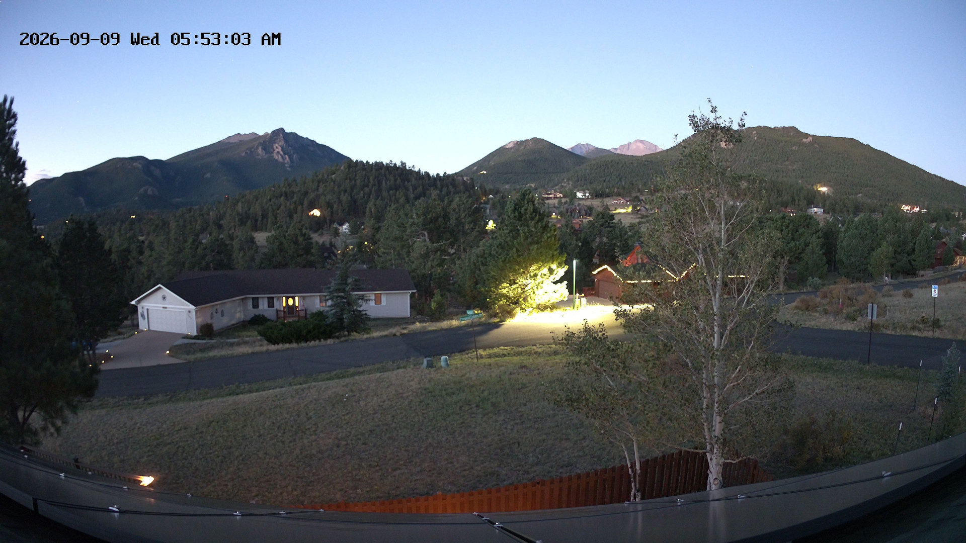 view from Estes Cam on 2026-09-09
