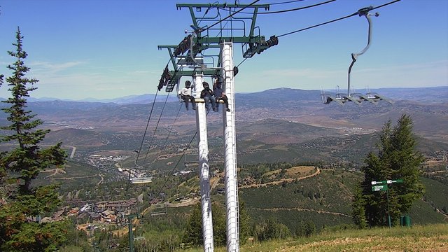 view from Deer Valley Top of Ruby on 2026-08-22