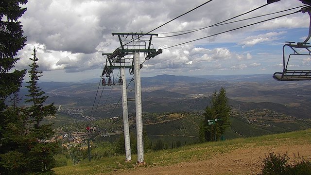 view from Deer Valley Top of Ruby on 2026-09-01