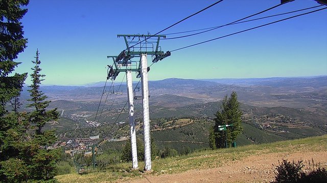 view from Deer Valley Top of Ruby on 2026-09-04