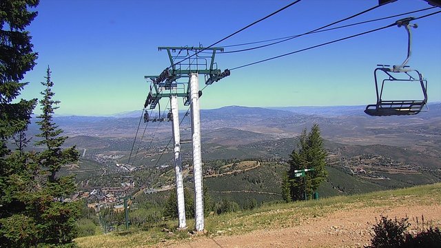 view from Deer Valley Top of Ruby on 2026-09-04