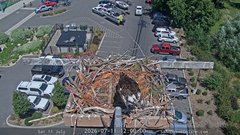 view from Sandpoint Online - Osprey Nest Time-lapse on 2026-07-11