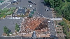 view from Sandpoint Online - Osprey Nest Time-lapse on 2026-08-11