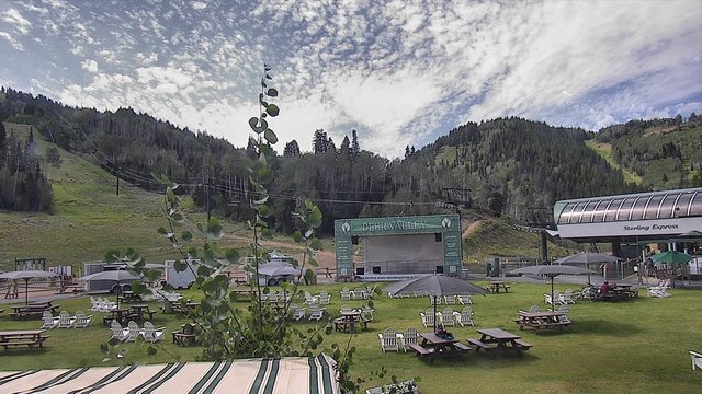 view from Deer Valley Silver Lake Lodge on 2026-08-24