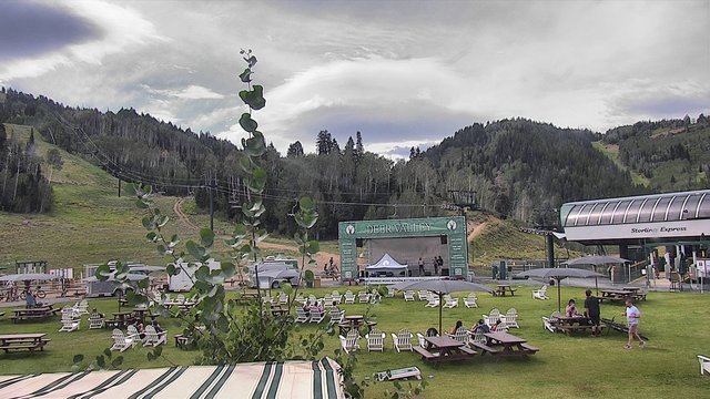 view from Deer Valley Silver Lake Lodge on 2026-08-28