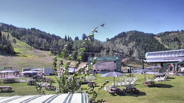 view from Deer Valley Silver Lake Lodge on 2026-09-04