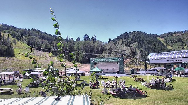 view from Deer Valley Silver Lake Lodge on 2026-09-05