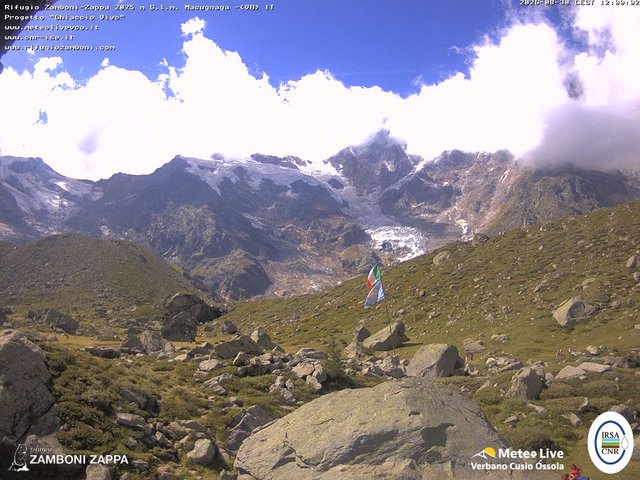view from Rifugio Zamboni on 2026-08-30