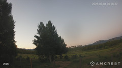 view from Never Summer Cam on 2025-07-01