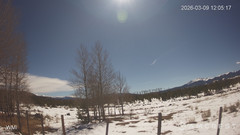 view from Never Summer Cam on 2026-03-09