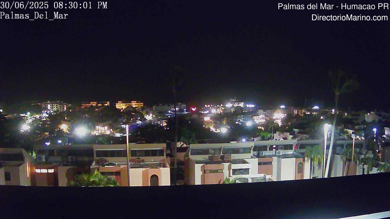time-lapse frame, PalmasDelMar webcam