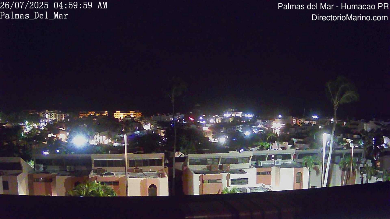 time-lapse frame, PalmasDelMar webcam