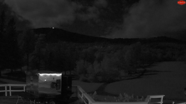 time-lapse frame, Stratton Golf Course webcam