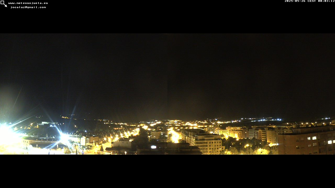 time-lapse frame, LOGROÑO SUR Iregua webcam