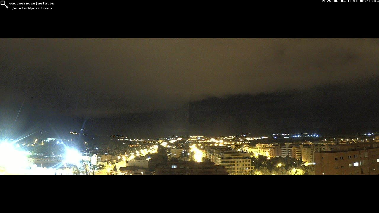 time-lapse frame, LOGROÑO SUR Iregua webcam
