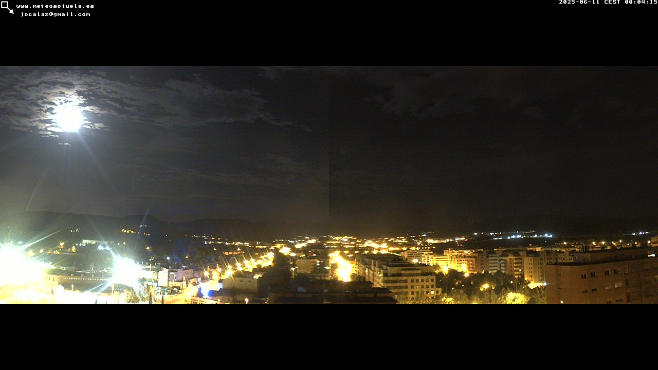 time-lapse frame, LOGROÑO SUR Iregua webcam