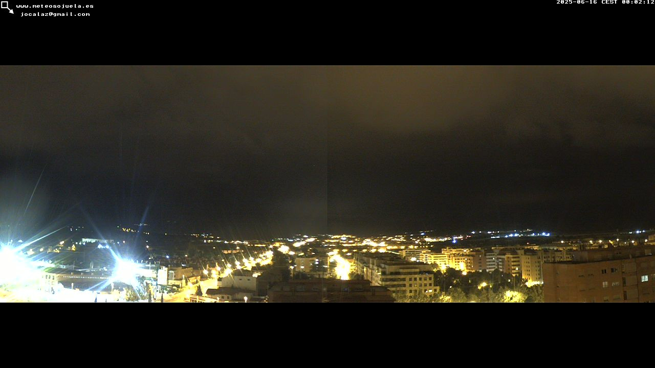 time-lapse frame, LOGROÑO SUR Iregua webcam