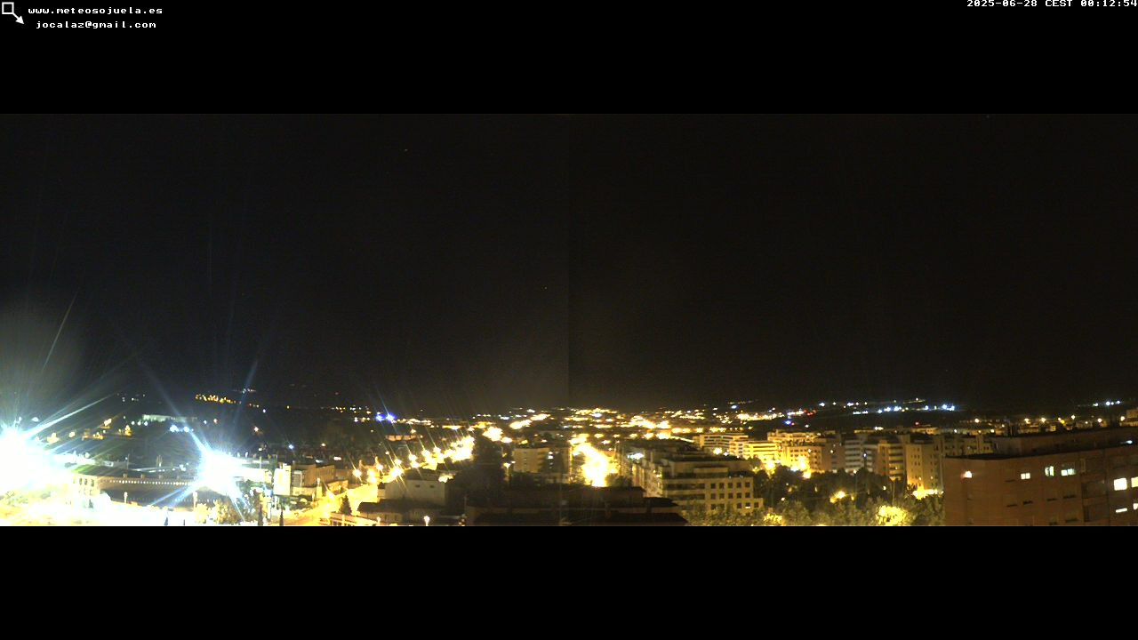 time-lapse frame, LOGROÑO SUR Iregua webcam