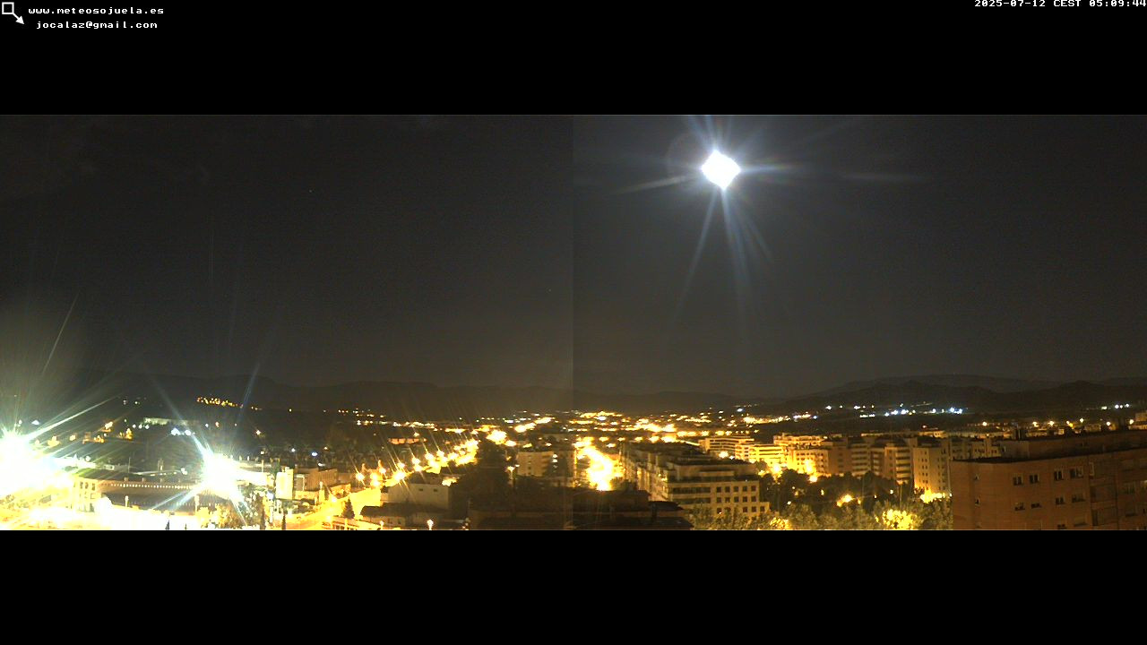 time-lapse frame, LOGROÑO SUR Iregua webcam