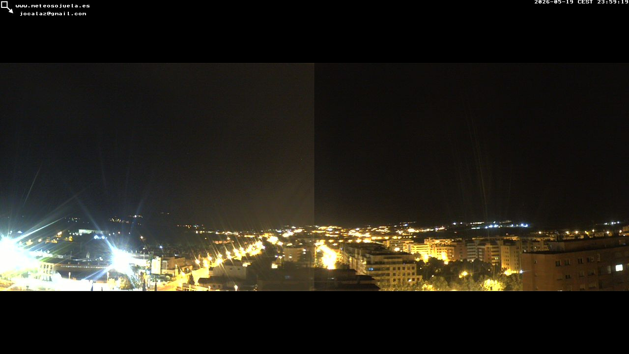 time-lapse frame, LOGROÑO SUR Iregua webcam