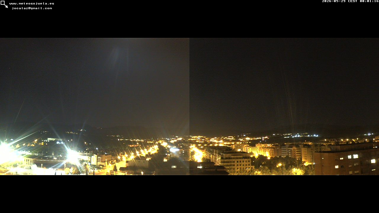 time-lapse frame, LOGROÑO SUR Iregua webcam