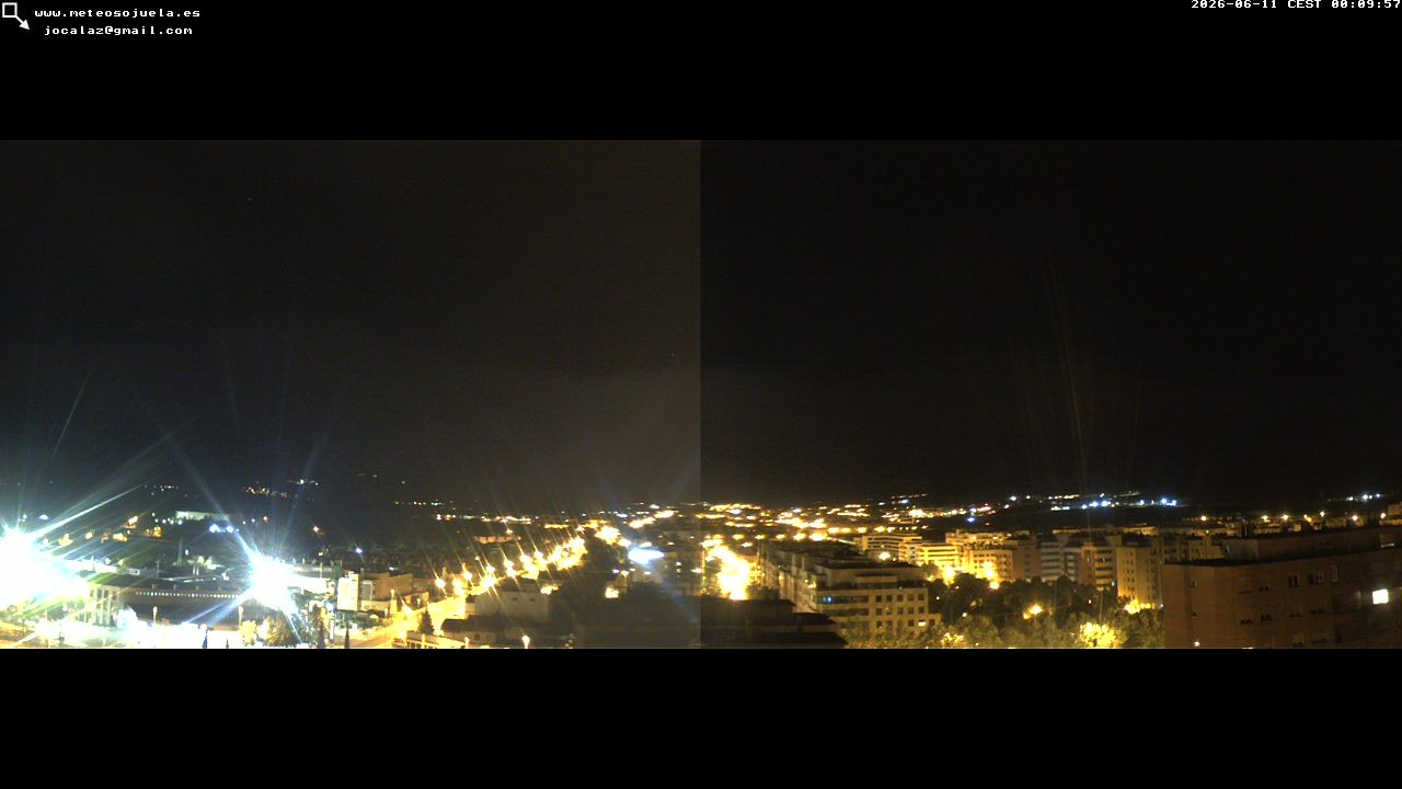 time-lapse frame, LOGROÑO SUR Iregua webcam