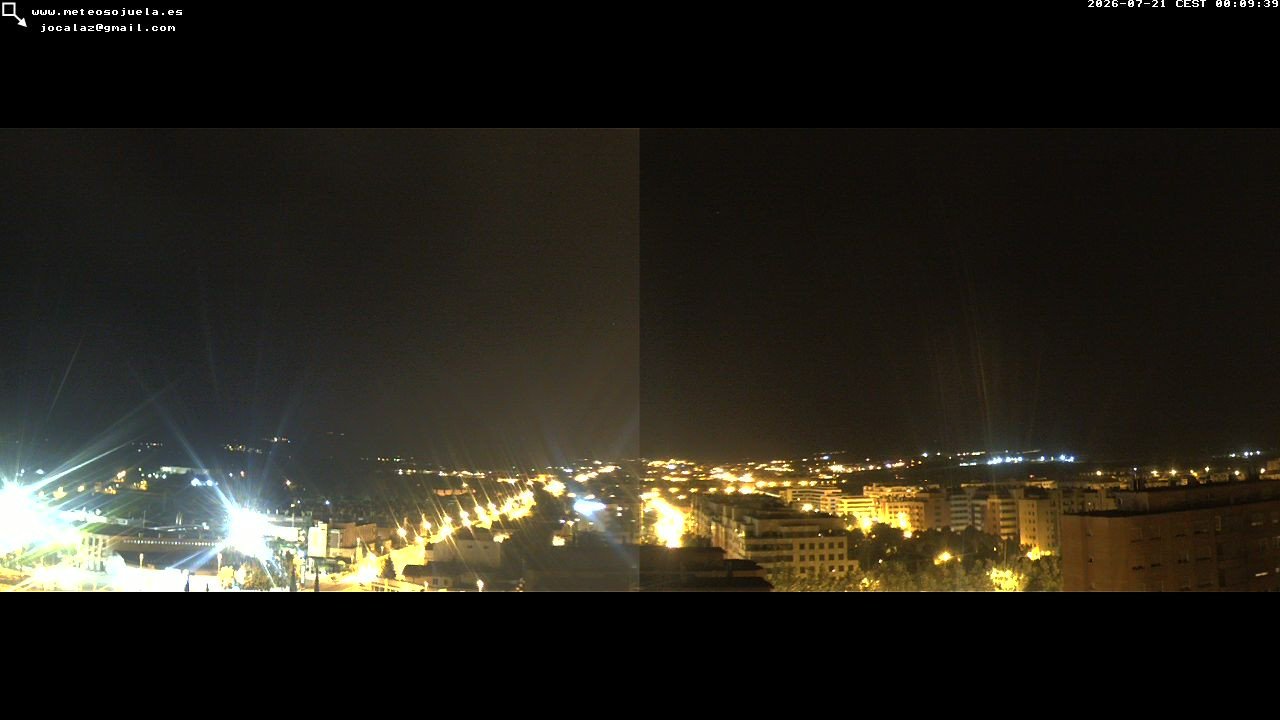 time-lapse frame, LOGROÑO SUR Iregua webcam
