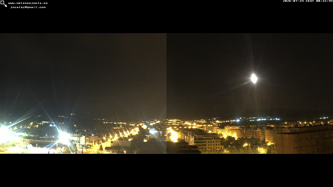 time-lapse frame, LOGROÑO SUR Iregua webcam