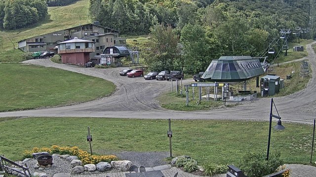 view from Sugarbush Bravo Lift on 2026-08-24