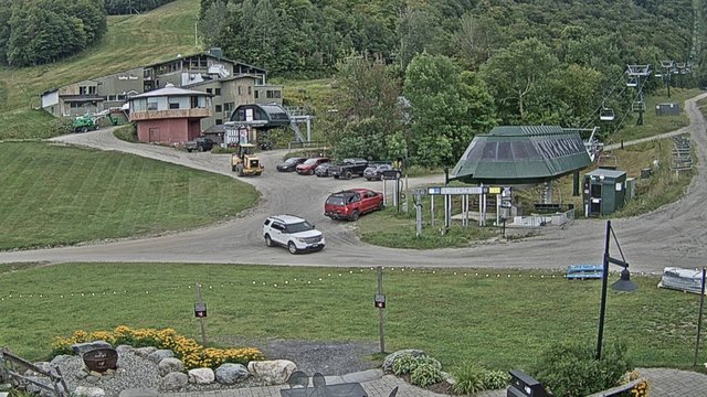 view from Sugarbush Bravo Lift on 2026-08-27