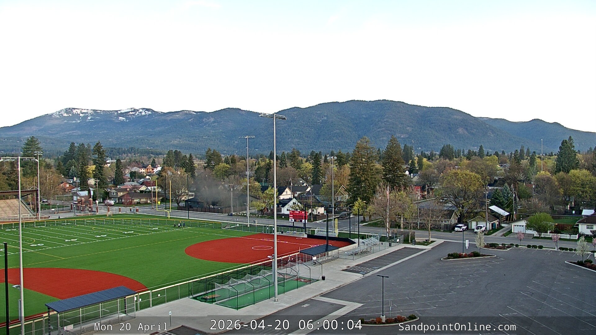 time-lapse frame, Sandpoint Online - Schweitzer Mountain webcam