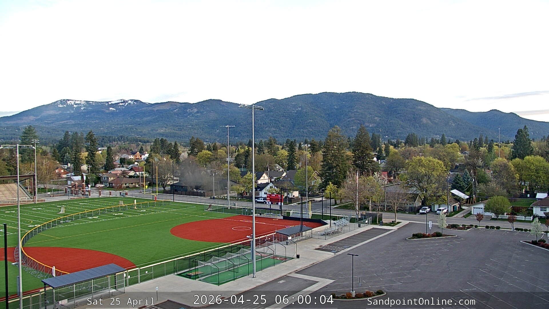 time-lapse frame, Sandpoint Online - Schweitzer Mountain webcam