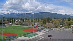 view from Sandpoint Online - Schweitzer Mountain on 2026-04-26