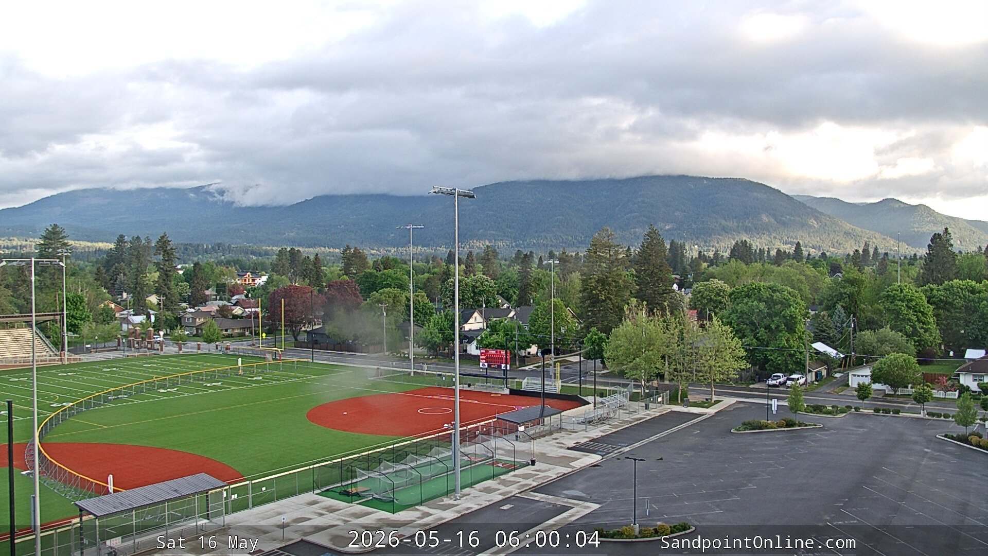 time-lapse frame, Sandpoint Online - Schweitzer Mountain webcam