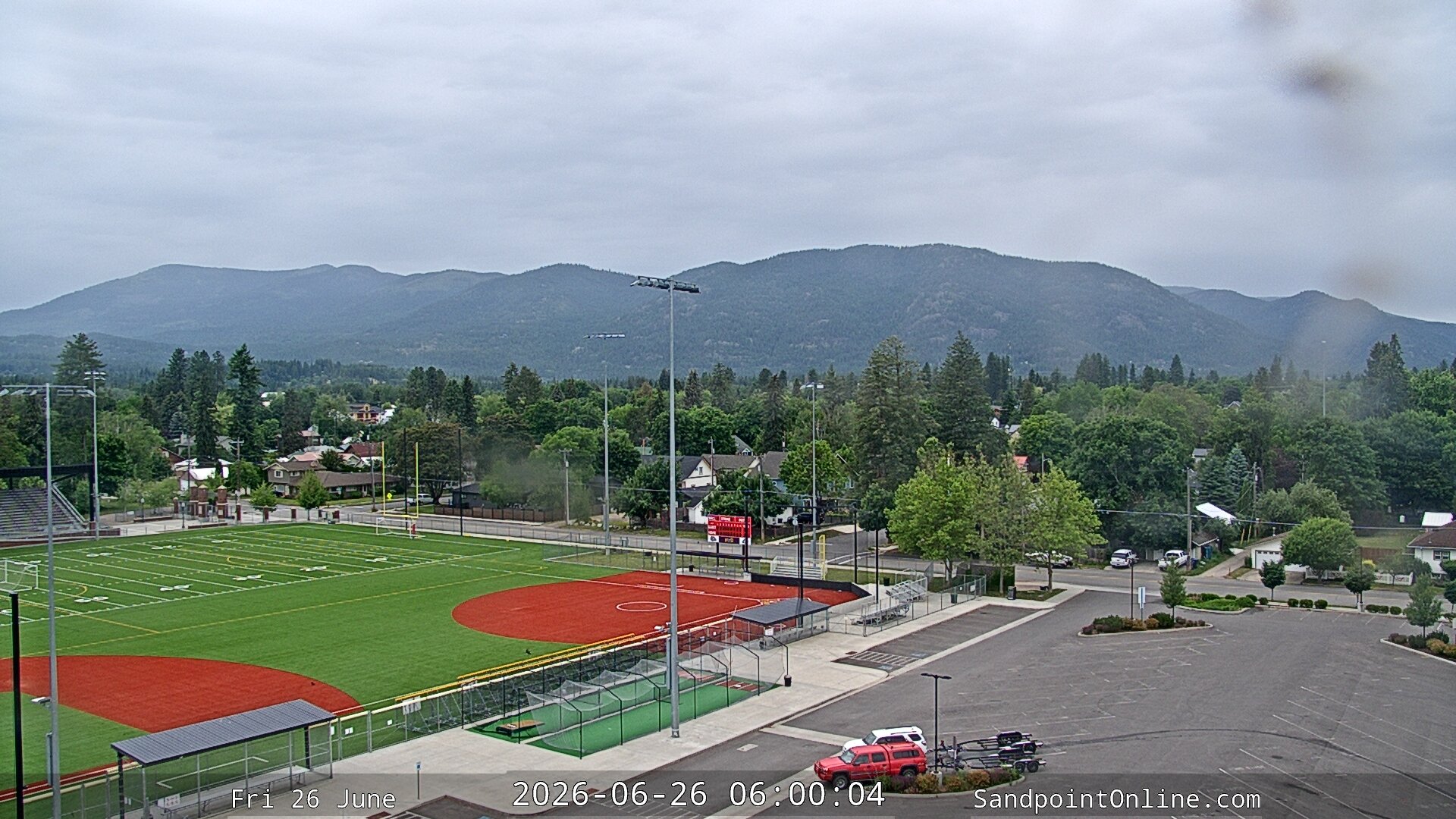time-lapse frame, Sandpoint Online - Schweitzer Mountain webcam