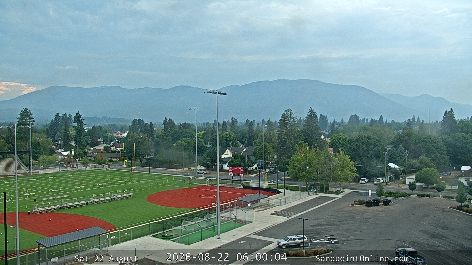 time-lapse frame, Sandpoint Online - Schweitzer Mountain webcam