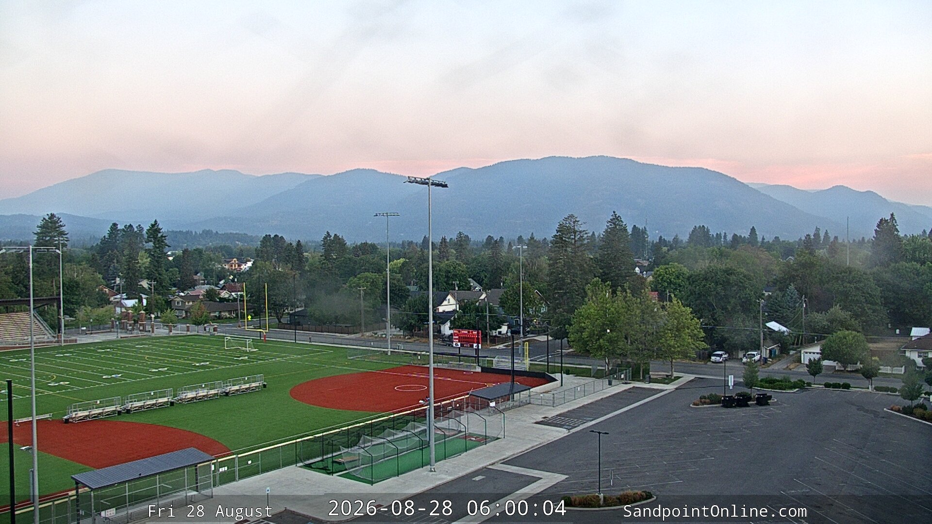 time-lapse frame, Sandpoint Online - Schweitzer Mountain webcam