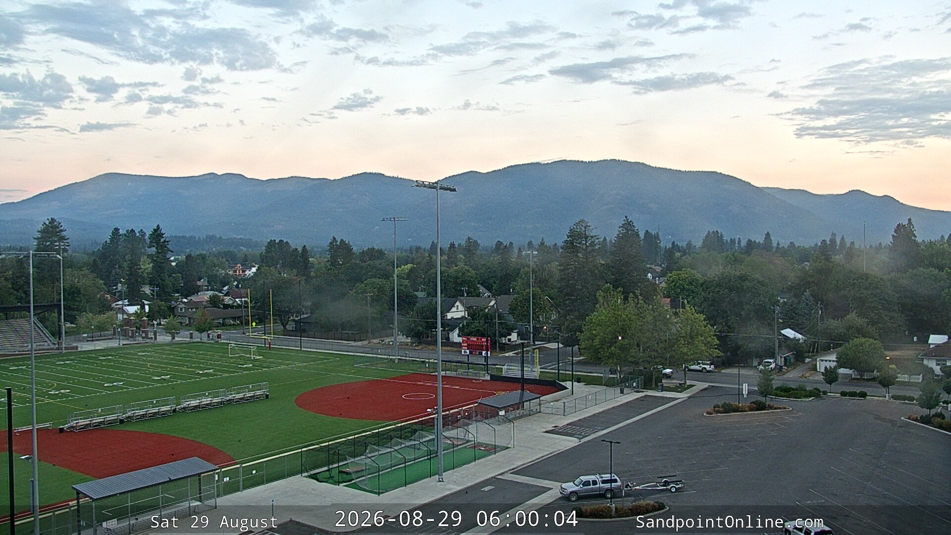 time-lapse frame, Sandpoint Online - Schweitzer Mountain webcam