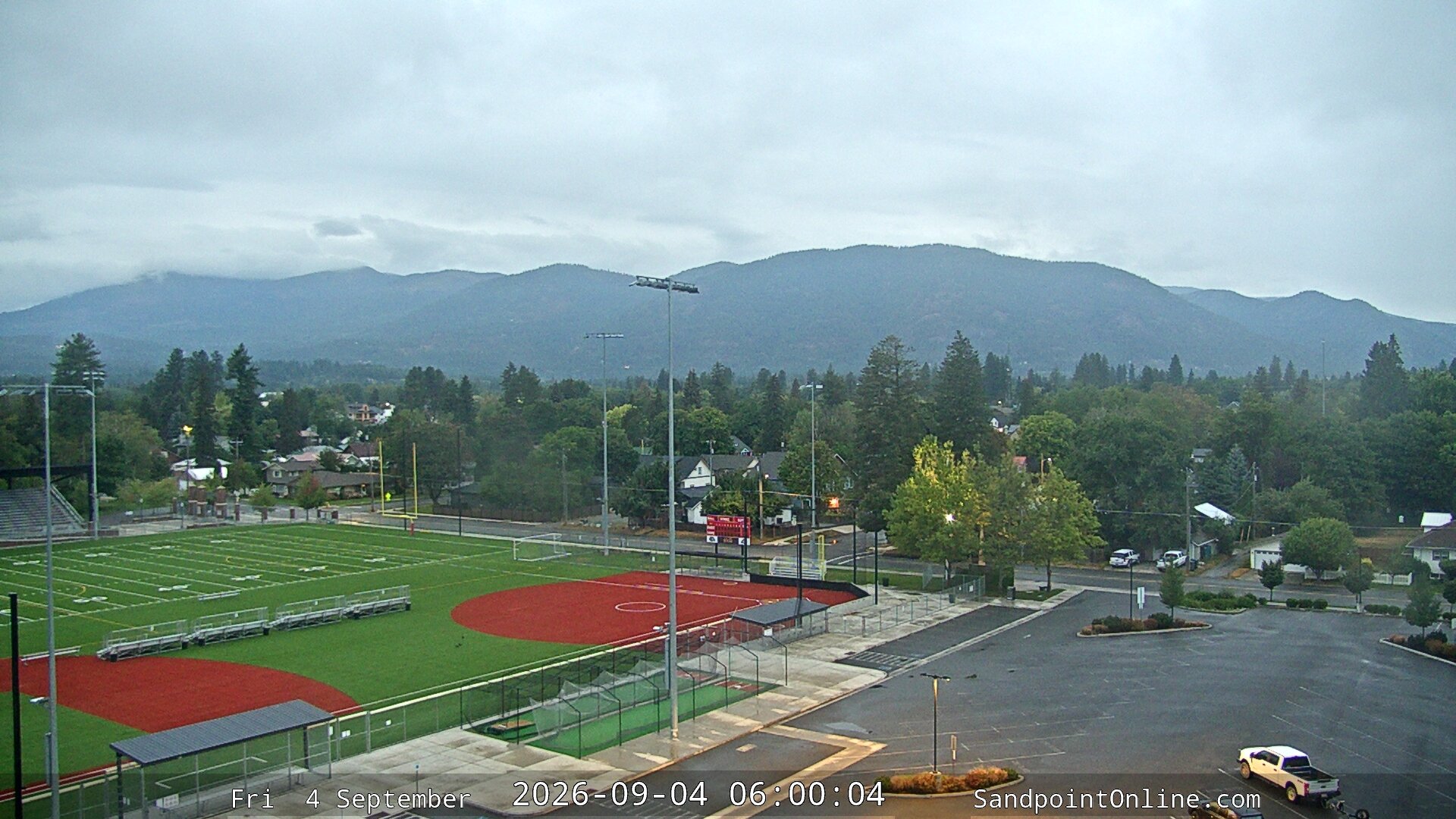 time-lapse frame, Sandpoint Online - Schweitzer Mountain webcam