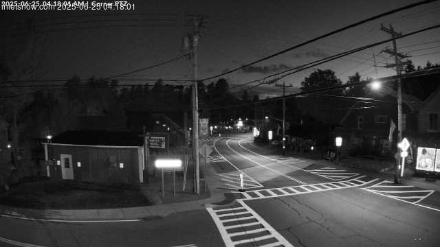 time-lapse frame, Downtown Inlet, NY webcam
