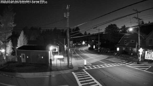 time-lapse frame, Downtown Inlet, NY webcam