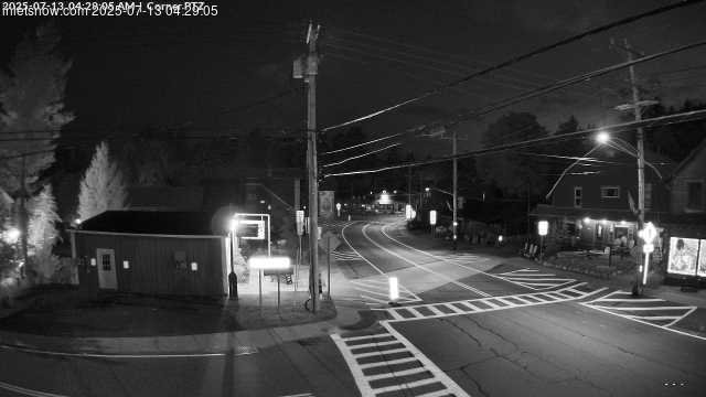 time-lapse frame, Downtown Inlet, NY webcam