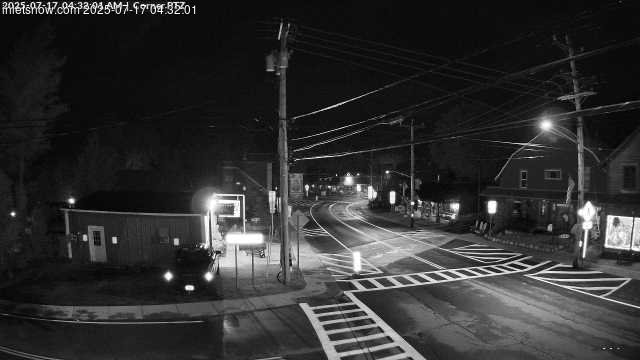 time-lapse frame, Downtown Inlet, NY webcam