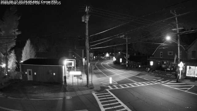 time-lapse frame, Downtown Inlet, NY webcam