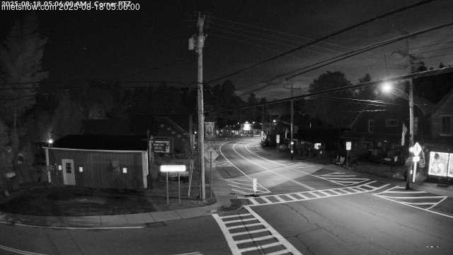 time-lapse frame, Downtown Inlet, NY webcam