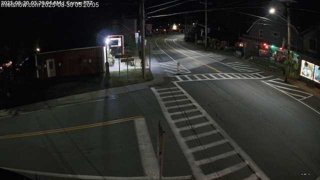 time-lapse frame, Downtown Inlet, NY webcam