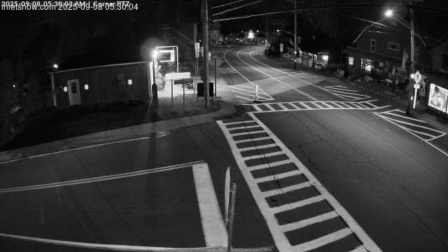 time-lapse frame, Downtown Inlet, NY webcam