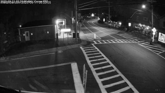 time-lapse frame, Downtown Inlet, NY webcam