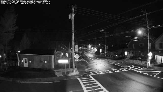 time-lapse frame, Downtown Inlet, NY webcam